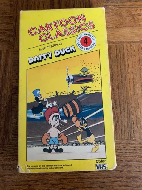 Daffy Duck Vhs Classic Cartoons Picclick My XXX Hot Girl
