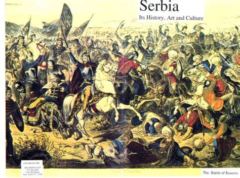 The Battle Of Kosovo Also Known As The Battle Of Kosovo Field Or The