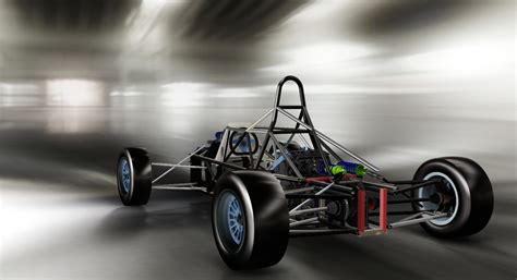 20. Formula car full chassis || Library free download 3D model