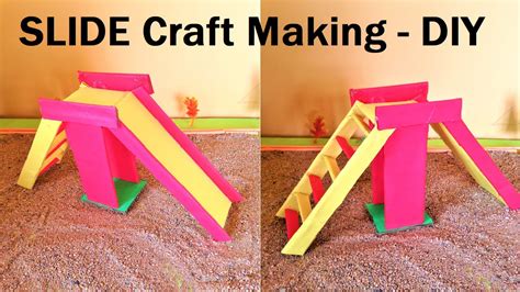 Park Model Slide Making Craft Ideas Using Cardboard Howtofunda Best