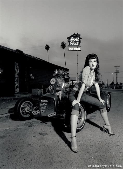 David Perrys Hot Rods And Pin Up Girls