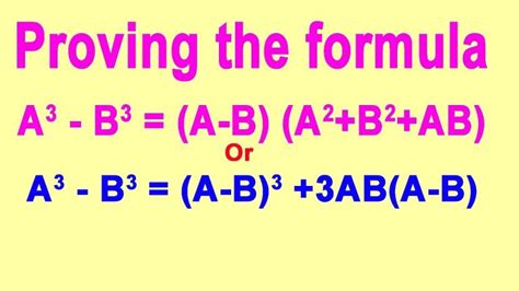 Prove A3b3 Formula