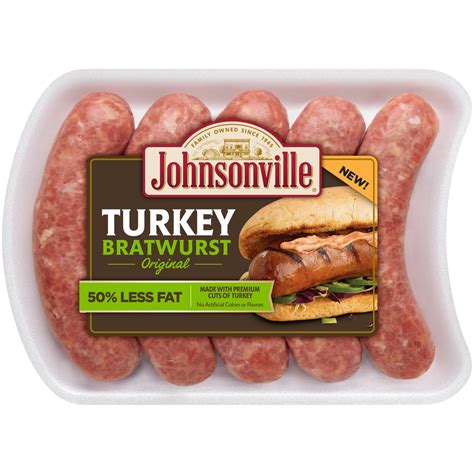 Johnsonville Orignal Turkey Bratwurst 16 Oz Shipt