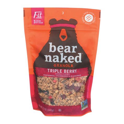 Bear Naked Granola Triple Berry Fit Case Of 6 12 Oz Walmart Com