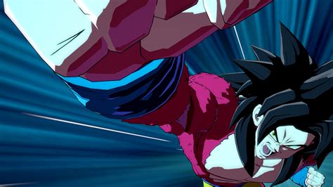 Ssj4 Goku Doing Dragon Fist