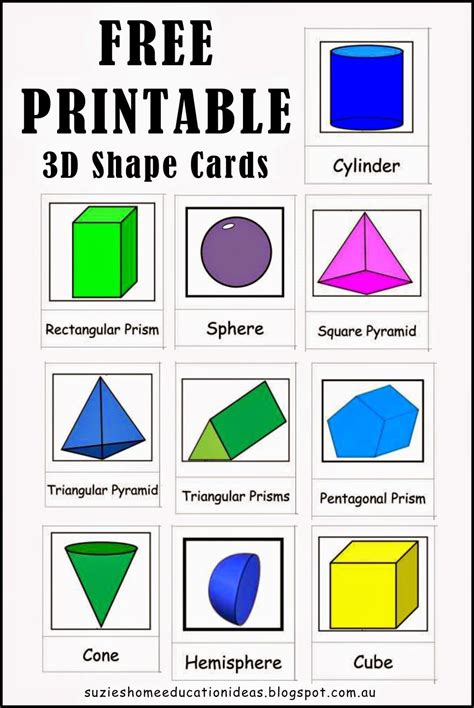 3d Shapes Worksheets Shape Worksheets For Preschool Geometry