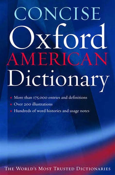 The Concise Oxford American Dictionary by Oxford Dictionaries (English ...