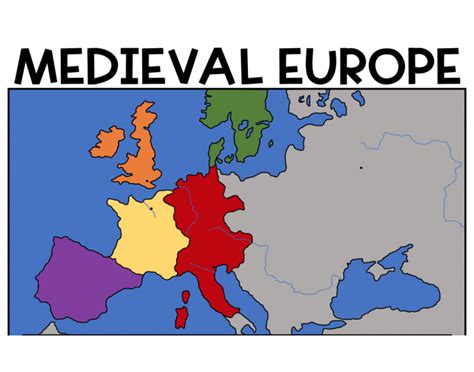 Map Of Medieval Europe Quiz