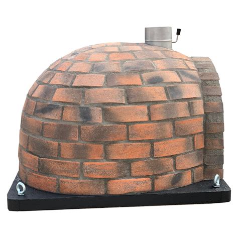 Traditional Wood Fired Brick Pizza Oven Rústico Red Proforno
