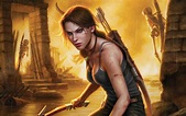 Lara Croft Tomb Raider Warrior Girl 4k Wallpaper,HD Games Wallpapers,4k ...