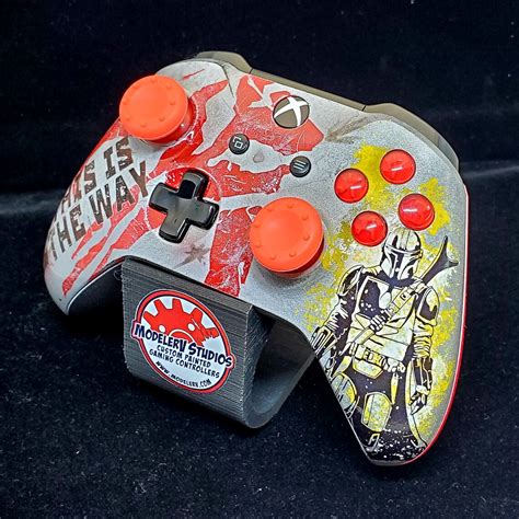 Mandalorian Inspired Handcrafted Controller For Xbox One Etsy