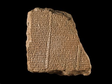 Verse Account Tablet Late Babylonian Babylon The British Museum Images