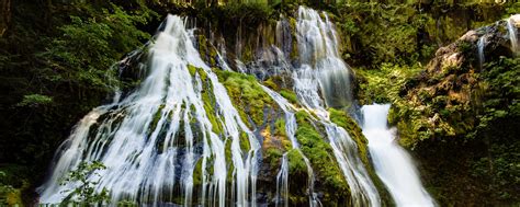 Download Wallpaper 2560x1024 Waterfall Rocks Nature Landscape