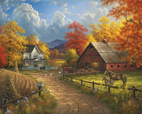 Country Blessing Jigsaw Puzzle