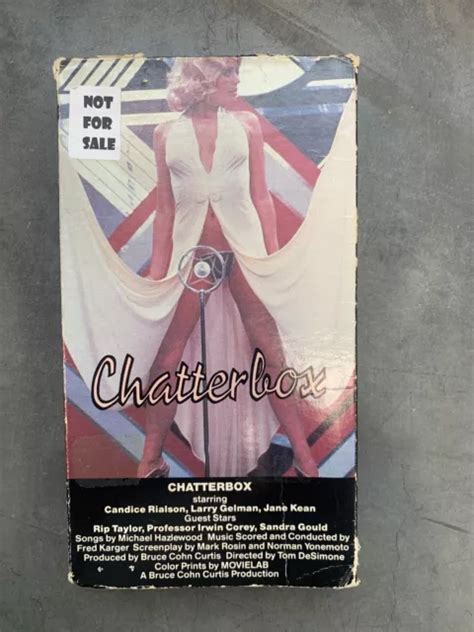 Chatterbox Vhs Rare Vestron Edy Candace Rialson 1976 Tested 3140 Picclick