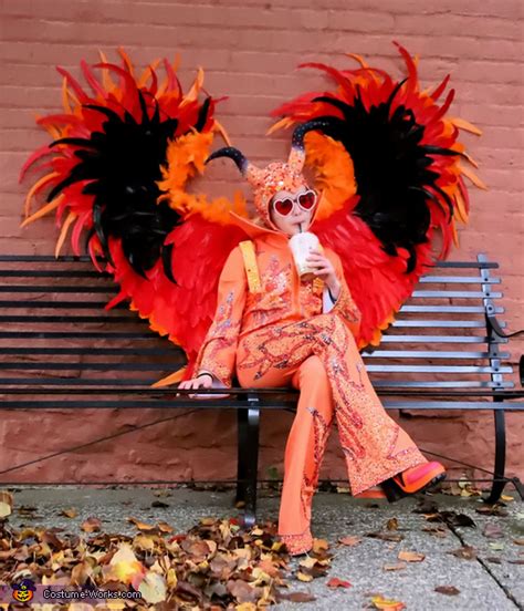 Red Wings Devil Outfit Elton John Rocketman Movie Inspired Australia