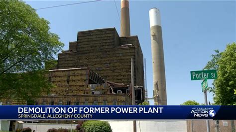 Smokestacks At Old Cheswick Power Plant Set For Implosion
