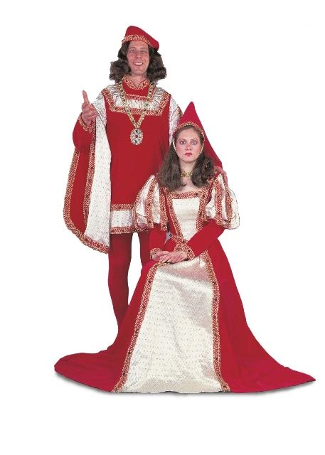 Adult Rental Costume Medieval King And Queen