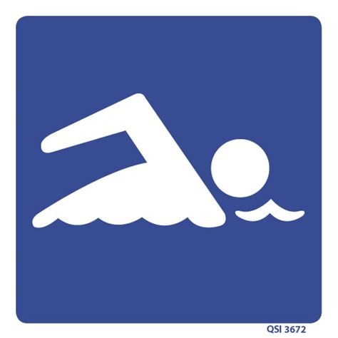Swimming Allowed Sign Industrial Signs