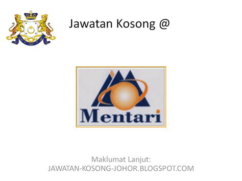 Penolong pegawai penilaian w29 7. Jawatan Kosong Di Kolej Kemahiran Mentari Kluang Johor ...