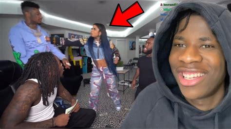 Nduru Reacts To Blueface And Chrisean Rock Getting Into Fight On Stream