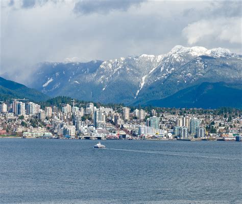 North vancouver is a mostly suburban area across the burrard inlet from downtown vancouver. 6 / 25 View of the North Vancouver BC , Canada. (Romakoma/Shutterstock)