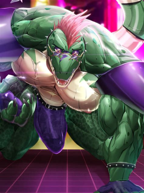 Rule 34 Alligator Anthro Bara Barazoku Bastroceive Big Bulge Bulge