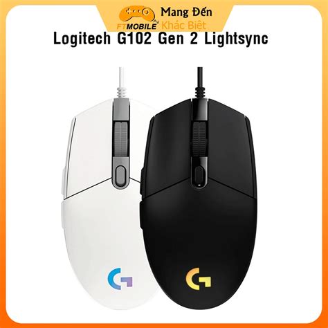 Chuột Logitech G102 Gen 2 Lightsync Lightsync Gaming Mouse Ftmoblie