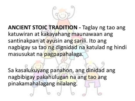 Mga Dapat Gawin Upang Pahalagahan Ang Dignidad Ng Tao