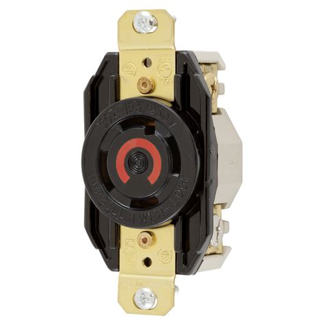 Locking Devices Twist Lock® Industrial Flush Receptacle 30a 125
