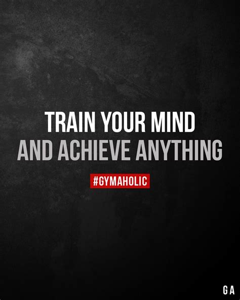 Train Your Mind Gymaholic Fitness App