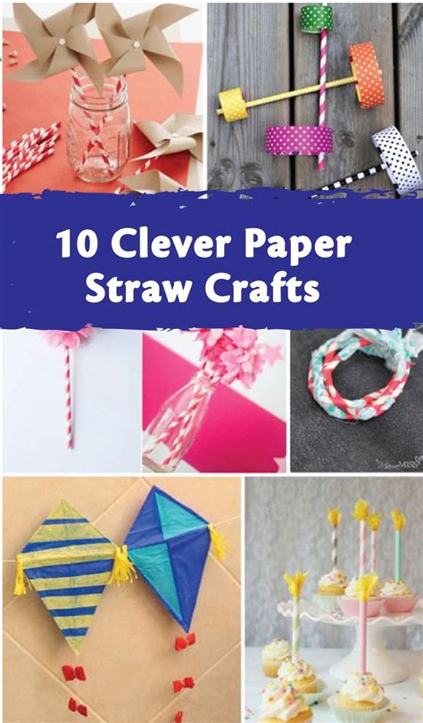 These 10 Clever Paper Straw Crafts Are Easy And Fun And