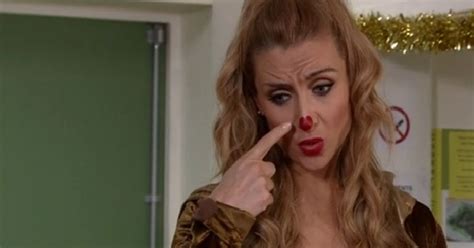 Eva Price Dresses Up As A Sexy Reindeer And Sends Coronation Street