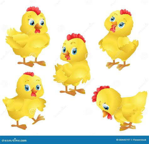 Cartoon Chickens 36951463