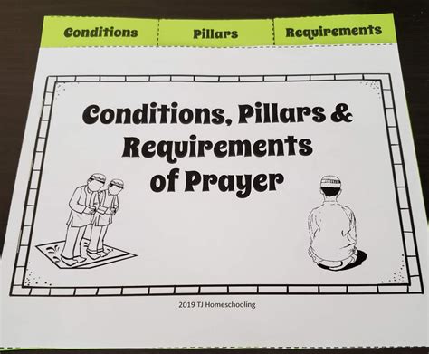 Conditions Pillars And Requirements Of Salaah Tj Islamic Studies