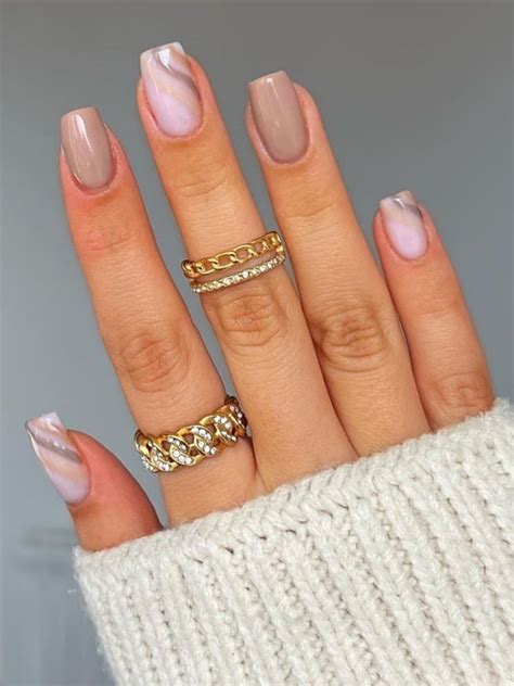 Casual Nails Chic Nails Trendy Nails Stylish Nails Taupe Nails