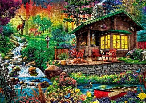 Piece Jigsaw Puzzle Puzzle For Adults Colorful Puzzle Etsy