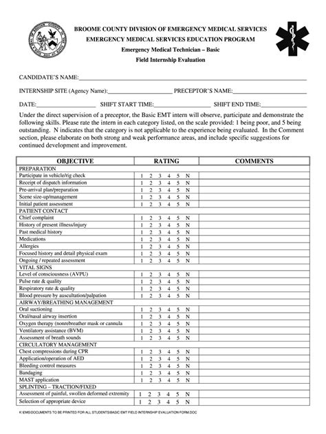 Fto Evaluation Form Fill Out And Sign Online Dochub