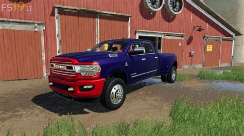2019 Dodge Ram 3500 V 10 Fs19 Mods Farming Simulator 19 Mods