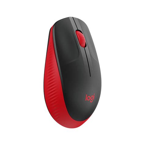 Buy The Logitech M190 Full Size Wireless Mouse Red 910 005915