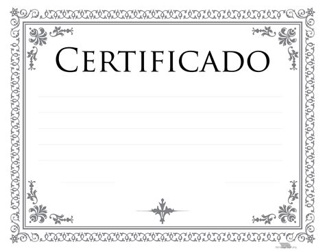 Certificado Para Imprimir Paraimprimir Org