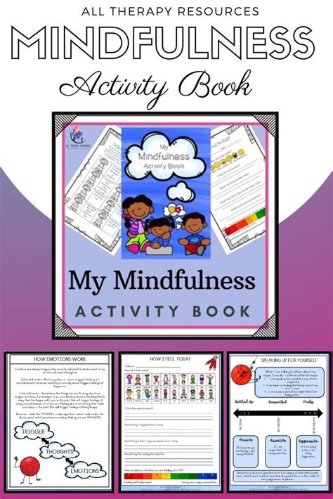 My Mindfulness Activity Book Growth Mindset Journal Activities