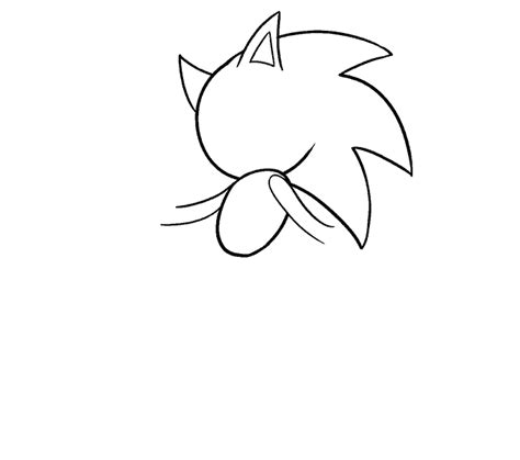 How To Draw Sonic The Hedgehog Head