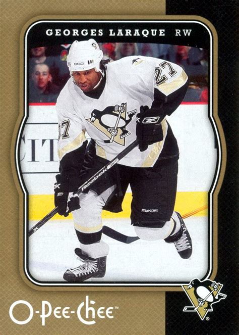 Georges Laraque Players Cards Since 2006 2009 Penguins Hockey