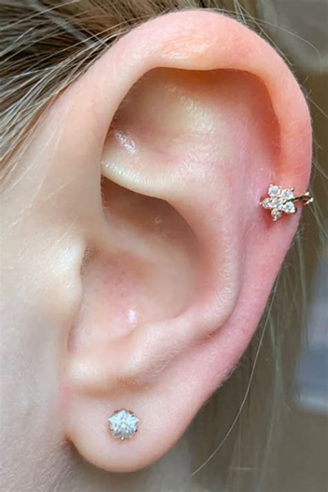 Cecliy Cute Small Hoop Ring Huggie Earring Ear Piercing Jewelry Mybodiart