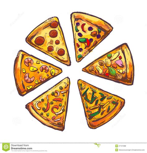 Cheese Pizza Drawing At Getdrawings Free Download