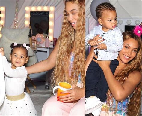 Beyonces Twins Sire And Rumi Carter Stole The Show In New Photos Taken At Blue Ivy Birthday