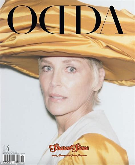 Sharon Stone Showcases Her Incredible Figure For Ooda Magazine Daily Mail Online