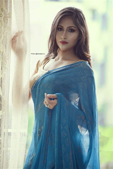 © Sandeep Mv Saree Look Most Beautiful Indian Actress Indian Women