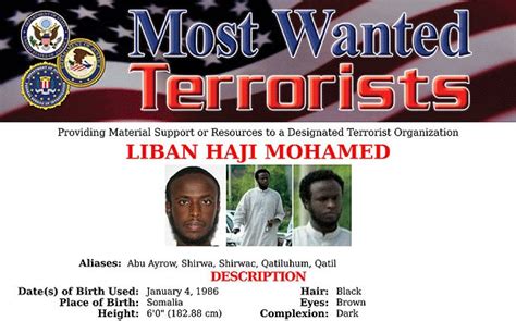 Us Cab Driver On Fbis Most Wanted List Detained In Somalia
